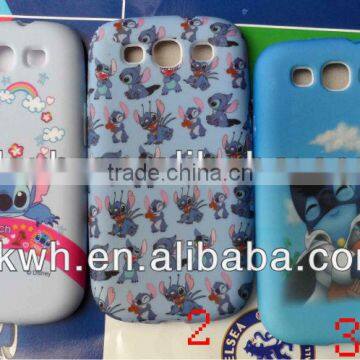 Wholesale i9300 Case For Samsung Galaxy S3 Silicon and Plastic Hard Cover 3 in 1 Phone Protector Shell