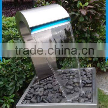 stainless steel waterfall, stainless steel 304, stainless steel water fountain                        
                                                                                Supplier's Choice