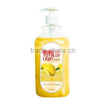 500g packing Hand Soap with Lemon Flavor