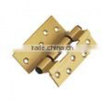 Self-adjusting window aluminum hinges