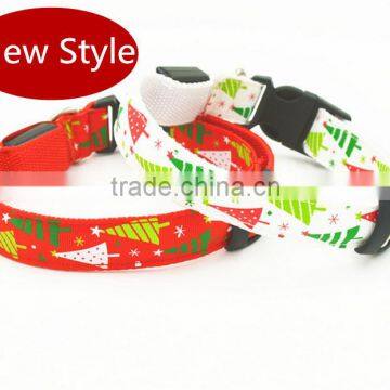 Lovely Christmas Flashing LED Safety Puppy Supplies collar