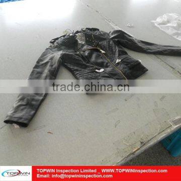 Woman Jacket pre-shipment inspection service 3rd party inspection company in China