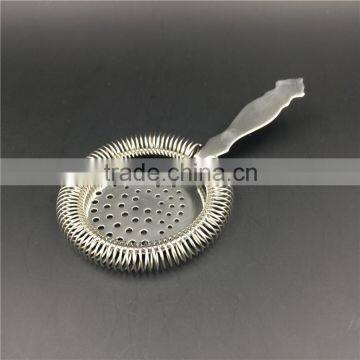 Stainless steel cocktail strainer high qualiry bar tools                        
                                                Quality Choice