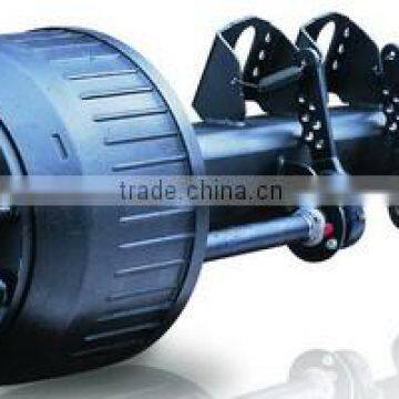 high efficiency semi trailer axle