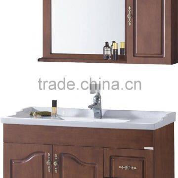 Modern wall hung bathroom vanity cabinet
