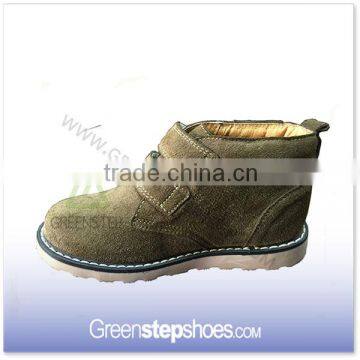 Suede Fabric Rubber Sole Children Shoes Sneaker Kids Brand Boots Casual photo-3
