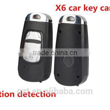 X6 muti-function car key camera with motion detection ,night vision , video and photoes