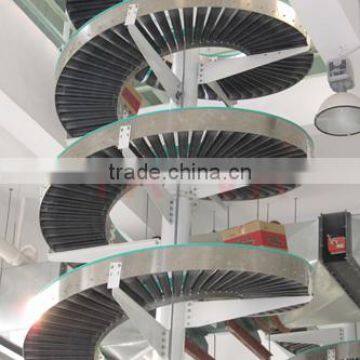 Cartons and Bucket Gravity Roller Spiral Conveyor photo-5