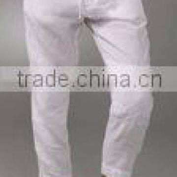Drawstring capri pants in 100% organic cotton / 100% cotton / 100% bamboo with UV protection