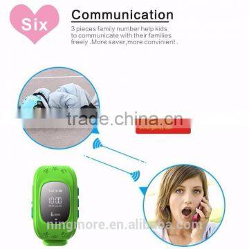2016 Live tracking GPS Tracker Q50 Kids GPS Smart Watch For Children wrist watch gps tracking device for kids