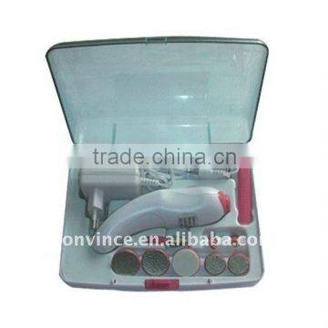 2013 Hot Sale Brand New Rechargeable Manicure Pedicure ES-208 RED