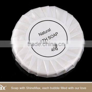 transparent whitening customized round soap