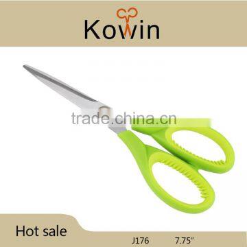 Fashion plastic handle office scissor high quality paper scissors