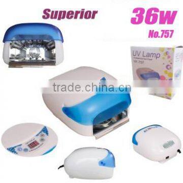Hotselling Nail Art Gel Lamp 36w Sensor Salon uv Manicure Lamp With Sensor photo-2