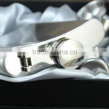 6oz Hip Flasks for Men/ Mini Metal Flask/ Standard Size Hip Flask photo-4