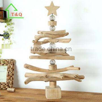 2016 Unique Artificial Handmade Wooden Christmas Tree, Marble Handicrafts