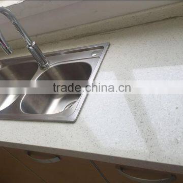 man-made stone kitchen countertops snow white quartz countertops Cheap price