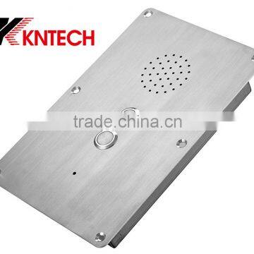 KNTECH Industrial Emergency Telephone Wireless Elevator Phones stainless stell IP network audio intercom terminal