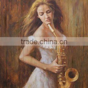 MB032 High Quality Classical Modern Wall Art Hot Sexy Girl Oil Painting