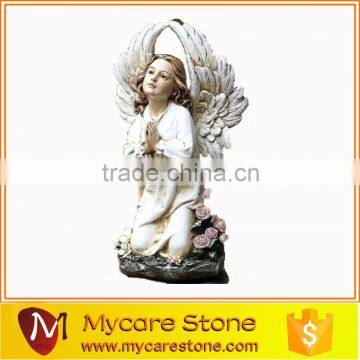 Pretty Praying Little Angel Stone Statues, Angel Stone Sculpture photo-6