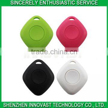 Plastic Material Prismatic Bluetooth Key Finder Tracking Devices Support IOS/Android