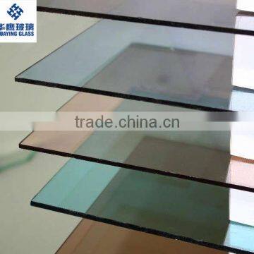 Dalian factory offer 3mm to 19mm tinted glass with CE and ISO high quality colored glass