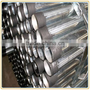 china supplier galvanized pipe internal thread pipe