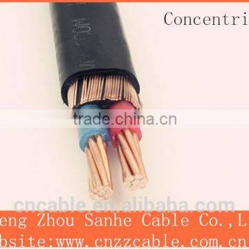 Copper conductor Armoured Insulated Concentric cable