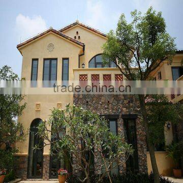 Two Levels Luxury Customized Light Gauge Steel Frame Prefabricated Villa