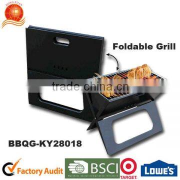 Charcoal Grills Grill Type and Powder Coated Finishing Folding Legs Barbecue grill