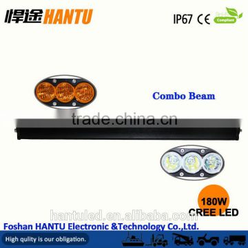 30W 6pcsX5W light bar 240w curved aluminun housing light strip sedan grille external lighting