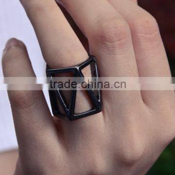 2015 NEW PRODUCTS RINGS JEWELRY Facets Tungsten Ring photo-2