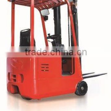 environmental solid tire mini 3-wheel electric forklift truck for sale TKA