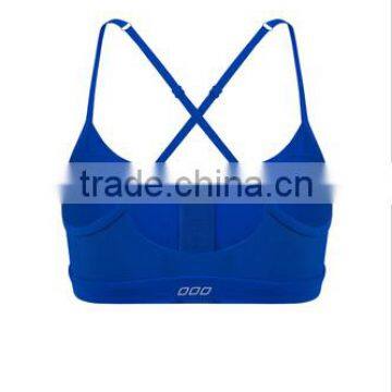 Trendy Design Women Sports Bra Front Zipper Support Yoga Top photo-3