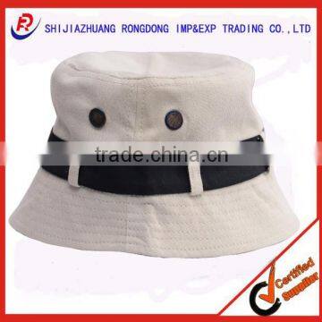 100% heavy brushed cotton custom hat with 4 metal net holes