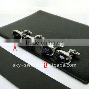 Fashion Stainless Steel Hardware Jewelry Cufflink(SSCF-015)