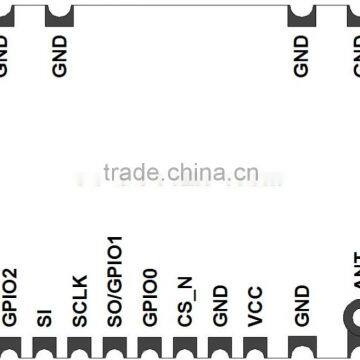 RF Transceiver CC1120 Chipcon 1500M Long Distance Automatic Meter Reading RF Module 433m rf Module photo-2