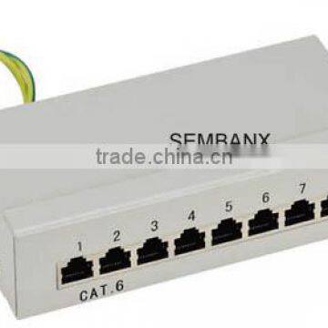 cat6 8 port patch panel