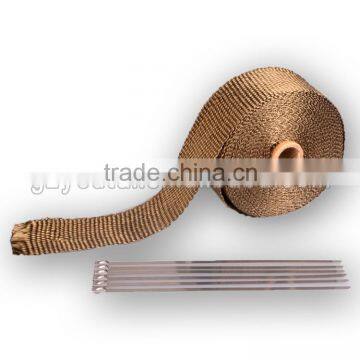 Thermal Header Pipe Tape Titanium Lava Exhaust Wrap 10 m photo-3