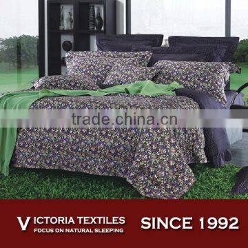 super super soft cotton natural printed bed in bag duvet cover sets