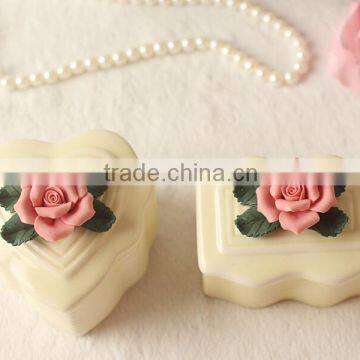Elegant Ceramic Wedding Favor Boxes Candy Boxes Sweet Boxes photo-3