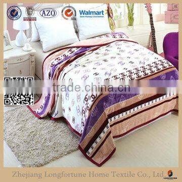 China Suppliers quilt blankets rebel wholesale printed flannel fleece cuddly soft high quality blanket