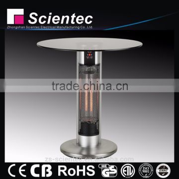 Electric Table Heating Patio Heater With Remote Control CE,GS Approval