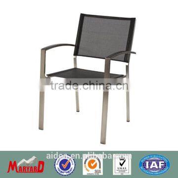 brushed stainless steel chair+stainless steel chair