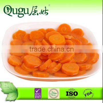 canned carrot slices/dices in tins/glass jar