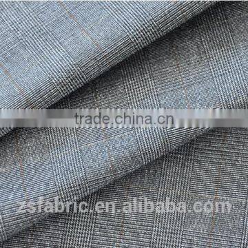 ZHENGSHENG T/R/N Blend Stretch Jacquard Fabric With Yarn Dyed Checks for Winter Garment