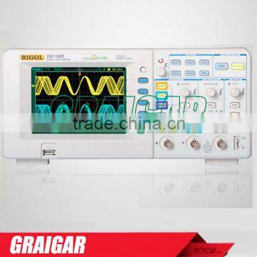 RIGOL DS1102E DS 1102E 2 Channel Digital Oscilloscope 100MHz DSO 1GSa/S