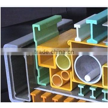 High qulity colorful u shaped frp plastic profile