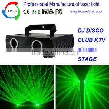 50mW double green and double head laser light