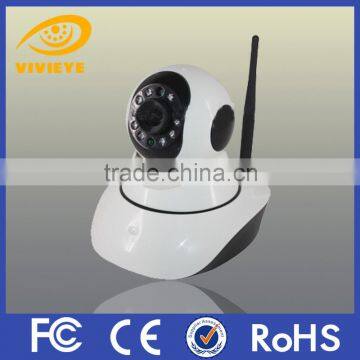 ip wireless security camera P2P 720P HD Resolution 1MP PTZ Mini Robot Ball Wifi IP Camera With Inbuilt TF Card Slot